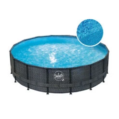 Piscina Elite Wicker Dark Ø5,49 X 1,32 M -Suministros Para Piscinas 3exb0197 1