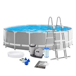 Piscina Intex Prisma Frame Gris Ø457x122cm -Suministros Para Piscinas accesorios 26726 1