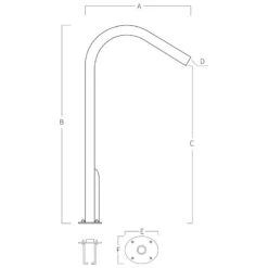 Cañón Para Piscina AQA 109 Y 110 -Suministros Para Piscinas aqa 110 medidas 2