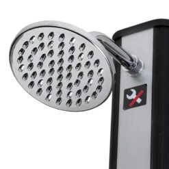 Ducha Solar De Gre - 35 Litros -Suministros Para Piscinas cabezal ducha solar gre
