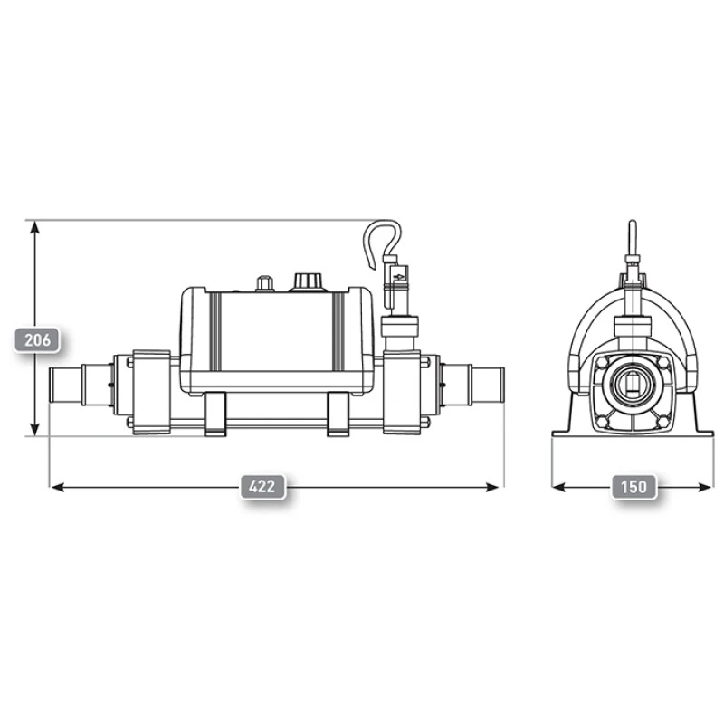 Calentador Eléctrico Elecro Nano Splasher 1 Calentador Eléctrico Elecro Nano Splasher