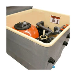 Contenedor PQS Con Filtro Laminado PQS -Suministros Para Piscinas caseta semienterrada enterrada pqs interior 3