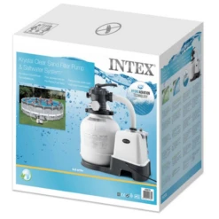 Combo Filtro Arena + Clorador Salino 32200L Intex 26676 -Suministros Para Piscinas combo intex pack
