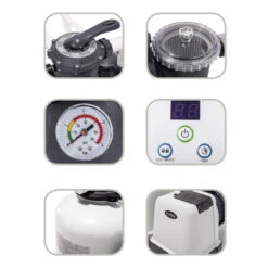 Depuradora De Arena Intex 12.000 L/h 28652 -Suministros Para Piscinas depuradora arena intex 12000 26652 partes