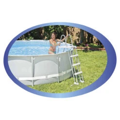 Escalera Piscina Intex 122 Cm -Suministros Para Piscinas escaleras piscinas intex elevadas
