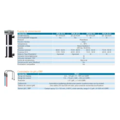 Ultravioleta Serie UV LP Vega Idegis -Suministros Para Piscinas especificaciones uv vega 2