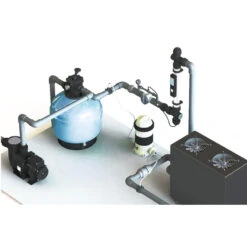 Equipo Desinfección Poolstyle Nano Tech UV-C -Suministros Para Piscinas esquema instalacion uvc nanotech