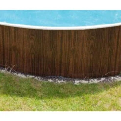Piscina Wood Altura 1.20m -Suministros Para Piscinas estructura acero decoracion madera azuro wood
