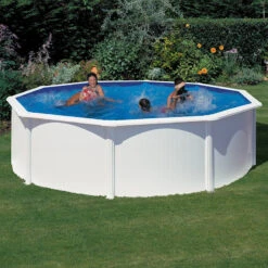 Piscina Desmontable Circular Gre Starpool 120cm -Suministros Para Piscinas gre starpool circular blanca 120 350