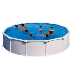 Piscina Desmontable Circular Gre Starpool 120cm -Suministros Para Piscinas gre starpool circular blanca 120 550 estructura