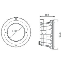 Kit Proyector LED Lumiplus Essential PAR56 RGB 900 -Suministros Para Piscinas medidas kit lumiplus 66828 1