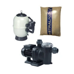 Pack Bomba Sena, Filtro Aster Y Material Filtrante 16 Pack Bomba Sena, Filtro Aster Y Material Filtrante -Suministros Para Piscinas pack sena aster arena silex 3