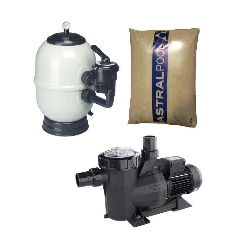 Pack Bomba Sena, Filtro Aster Y Material Filtrante 1 Pack Bomba Sena, Filtro Aster Y Material Filtrante