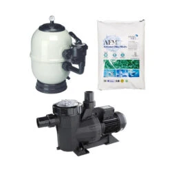 Pack Bomba Sena, Filtro Aster Y Material Filtrante 20 Pack Bomba Sena, Filtro Aster Y Material Filtrante -Suministros Para Piscinas pack victoriaplus aster vidrio afm 5