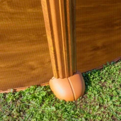 GRE Piscina Starpool Redonda Imitación Madera 120 Cm -Suministros Para Piscinas perfileria acero piscina starpool acero 3