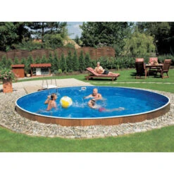 Piscina Wood Altura 1.20m -Suministros Para Piscinas piscina azuro wood enterrada