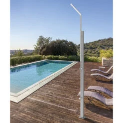 Ducha De Aluminio Estándar Gre 5 Ducha De Aluminio Estándar Gre -Suministros Para Piscinas piscina ducha aluminio gre ss10ns