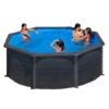GRE Piscina Starpool Redonda Grafito 120 Cm