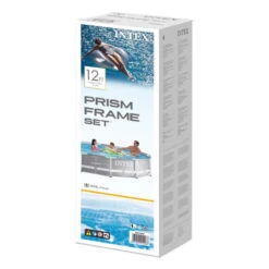 Intex Piscina Prisma Frame 366 X 76 Cm 26710NP -Suministros Para Piscinas piscina intex frame 366x76 caja