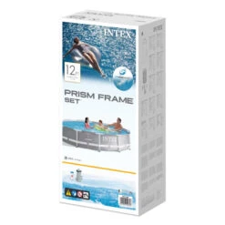 Intex Piscina 26712NP Prisma Frame 366x76 + Dep. Cartucho 9 Intex Piscina 26712NP Prisma Frame 366x76 + Dep. Cartucho -Suministros Para Piscinas piscina prisma frame 26712np caja