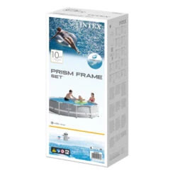 Intex Piscina Prisma Frame 305 X 76 Con Depuradora -Suministros Para Piscinas piscina prisma frame 305x76 depuradora caja