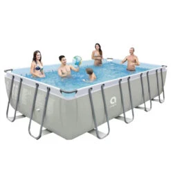 Suministros Para Piscinas -Suministros Para Piscinas piscina rectangular steel frame 12147eu gente2