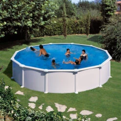 Piscina Desmontable Circular Gre Starpool 132 Cm 14 Piscina Desmontable Circular Gre Starpool 132 Cm -Suministros Para Piscinas piscina starpool circular blanca 550