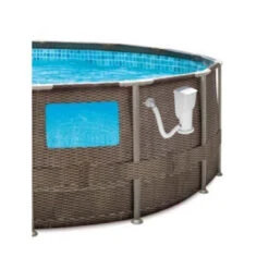 Piscina Swing Elite 4,57 X 1,22 M + Depuradora + Escalera -Suministros Para Piscinas piscina swing elite 3exb0563 con skimmfilter