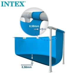 Prisma Frame Intex 400 X 200 X 122 CM 11 Prisma Frame Intex 400 X 200 X 122 CM -Suministros Para Piscinas prism frame grossor liner