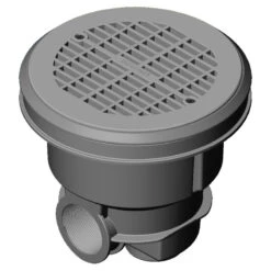 Sumidero NORM Rejilla Plana Piscina Liner Y Prefabricada -Suministros Para Piscinas sumidero norm abs rejilla plana gris