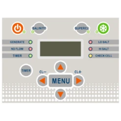 Clorador Salino Plus De 10gr A 30gr -Suministros Para Piscinas teclado clorador salino plus