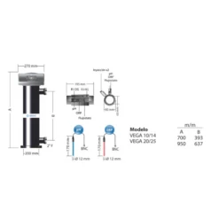 Ultravioleta Serie UV LP Vega Idegis -Suministros Para Piscinas ultravioleta serie uv lp vega 2
