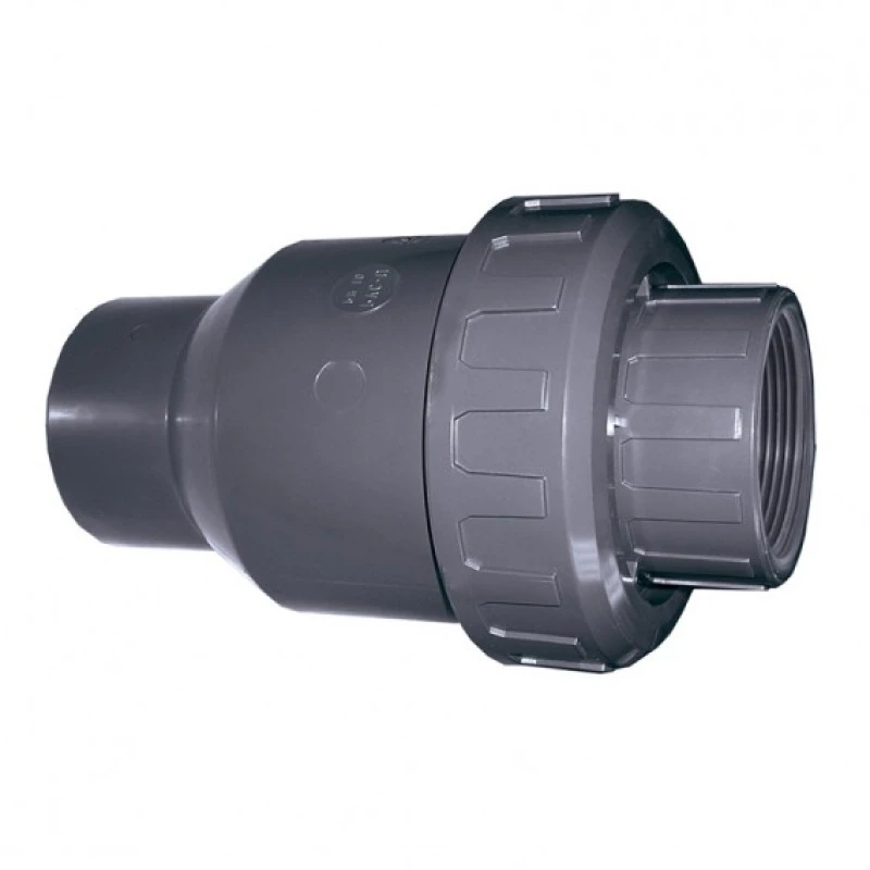 Válvula Antirretorno Uniblock PVC EPDM Roscar 1 Válvula Antirretorno Uniblock PVC EPDM Roscar
